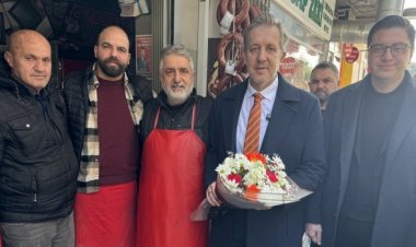 Akhisar Esnafları Akhisar belediye Başkan Adayı Ömer İşçi'den Umutlu