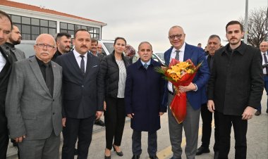 Başkan Ergün Gördes'te Sevgiyle Karşılandı