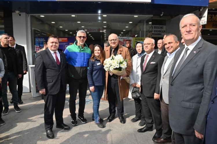 Başkan Ergün ve Başkan Kayda’ya Salihli Esnaf ve Vatandaşlardan Büyük İlgi