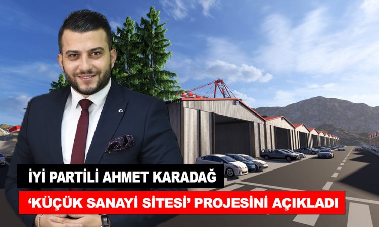 İYİ Parti Şehzadeler Belediye Başkan Adayı Ahmet Karadağ ‘Küçük Sanayi Sitesi’ projesini açıkladı.