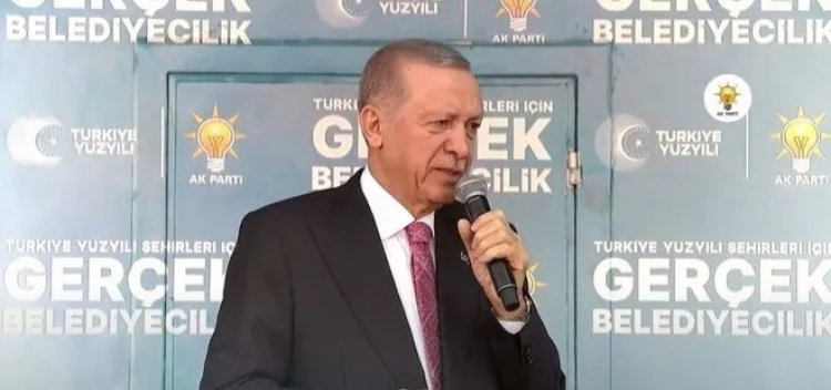 Cumhurbaşkanımız Erdoğan, partisinin Manisa Cumhuriyet Meydanı'nda düzenlenen mitinginde vatandaşlara hitap etti.