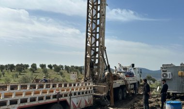 Soma Karacahisar Mahallesinde Sondaj Çalışmaları Başladı