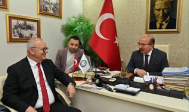 Başkan Cengiz Ergün, Oda ve Dernek Ziyaretlerini Sürdürüyor