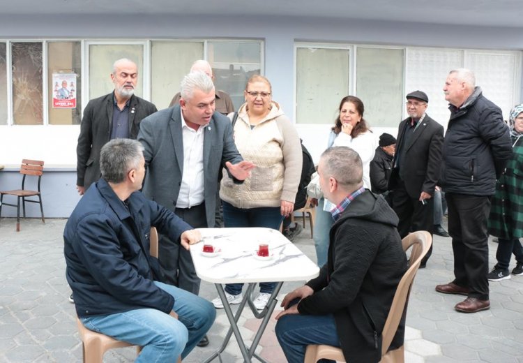 Akhisar İYİ Parti Belediye Başkan Adayı Hüseyin Ali Doğan Mahalle Ziyaretlerine Devam Ediyor