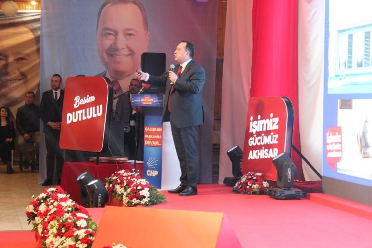 Akhisar Belediye Başkanı Besim Dutlu'lu Projelerini tanıttı.