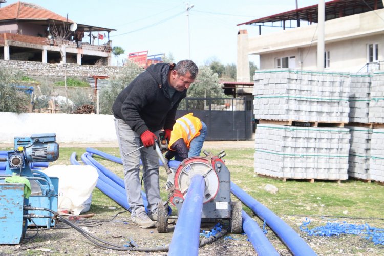 Çeşneli’de İçme Suyu Terfi Hattı Çalışmaları Başladı