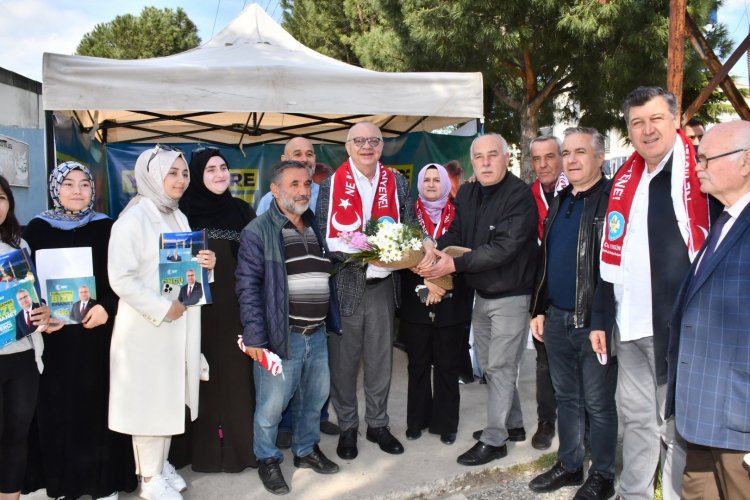 Başkan Ergün'e Yunusemre Esnaflarından Büyük Destek