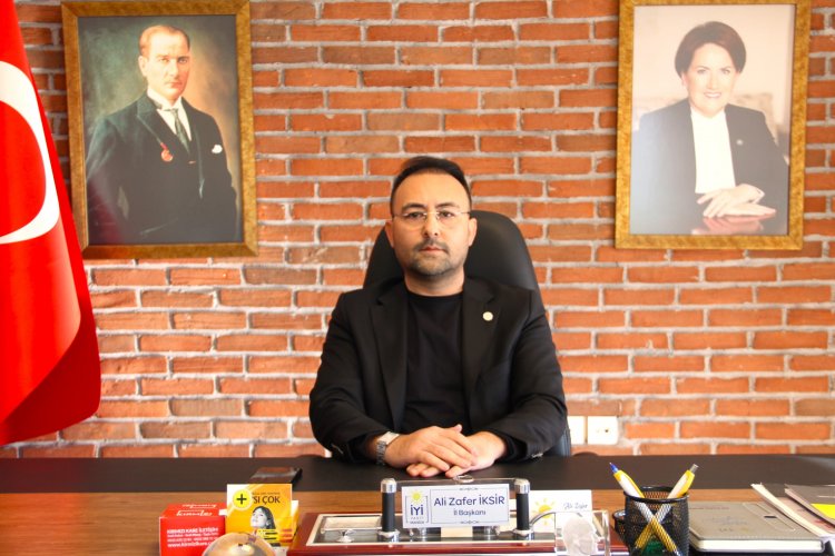İYİ Parti Manisa İl Başkanı Av. Ali Zafer İksir CHP'ye Ateş Püskürdü