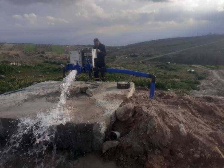 Gülpınar Mahallesinde Yeni Pompa Devreye Alındı