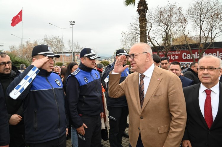 BAŞKAN ERGÜN SALİHLİ'DE