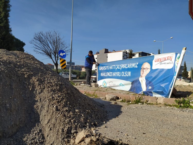 Efendi Mahallesinde Yağmur Suyu Hattı Çalışması Yapıldı