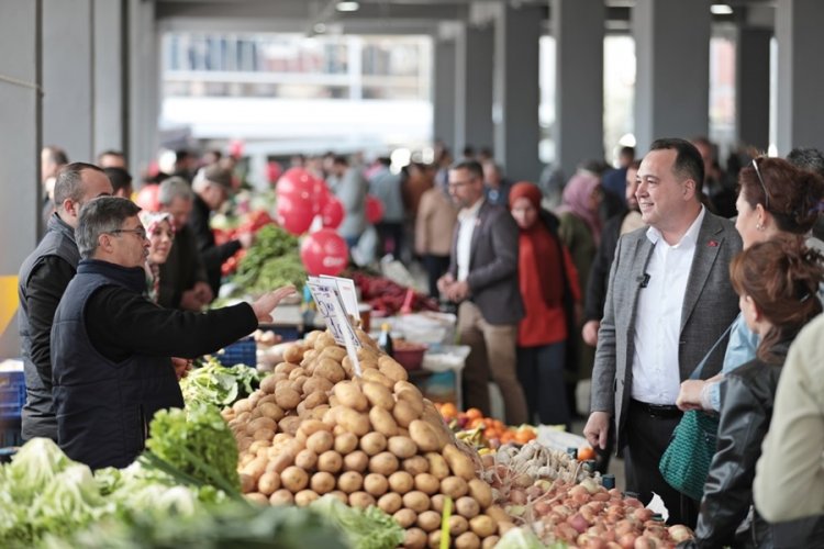 AKHİSAR BELEDİYE BAŞKANI DUTLULU, ESNAF ZİYARETLERİNİ SÜRDÜRÜYOR