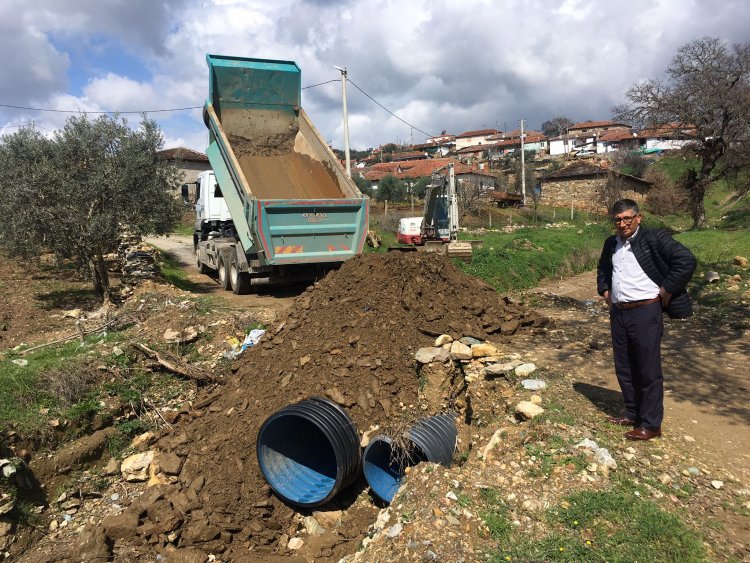 Ayanlar Mahallesi’nde Yağmur Sularına Karşı Çifte Önlem