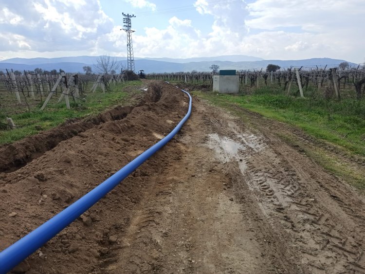Beyler Mahallesinin Atıksuları Gölmarmara AAT’ye Ulaşacak