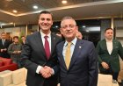 CHP Genel Başkanı Özgür Özel’den İlk Ziyaret Başkan Zeyrek’e