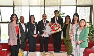 Baro Başkanı Rona’dan Başkan Zeyrek’e Ziyaret