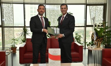 Milli Eğitim Müdürü Uğurelli’den Başkan Zeyrek’e Ziyaret