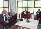 Ahmetli Heyetinden Başkan Ferdi Zeyrek’e Tebrik Ziyareti