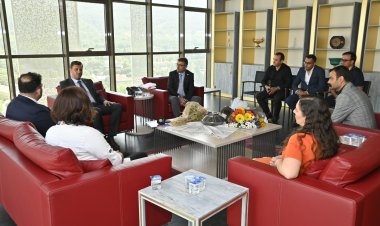 Genel Sağlık-İş Yönetiminden Başkan Ferdi Zeyrek’e Ziyaret