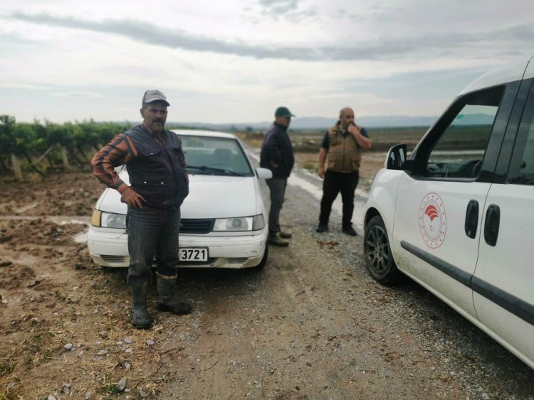 Zarar Gören Tarım Ürünleri İçin Tespit Çalışmaları Yapılıyor