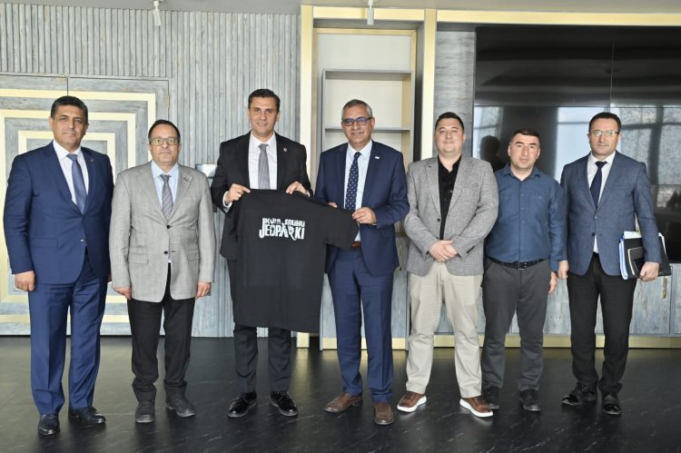 Başkan Ferdi Zeyrek’e Jeopark Sunumu