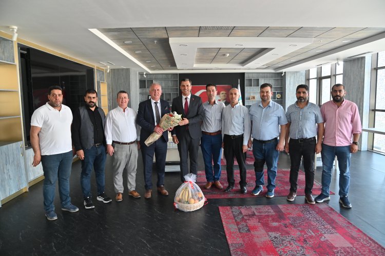 Pazarcılar Odası’ndan Başkan Zeyrek’e Ziyaret