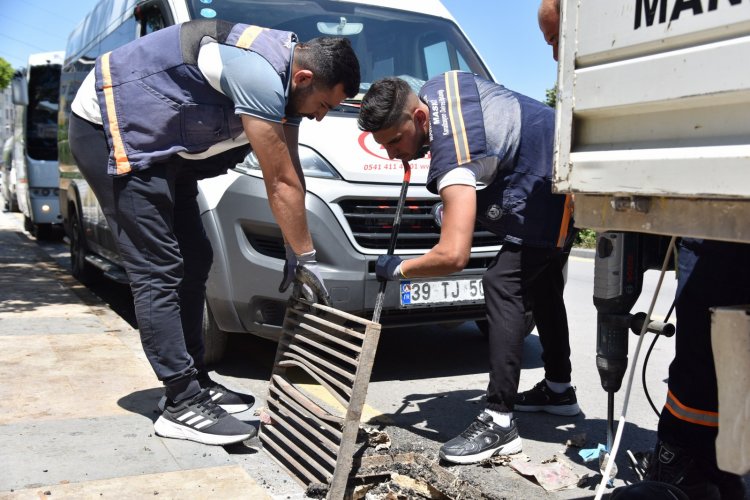 MASKİ’den Yağmur Suyu Izgaralarında Yoğun Mesai