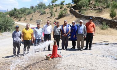 İdris Yılmaz, “Ferdi Başkan Sayesinde Mahallemize Su Kaynağı Kazandırıldı”