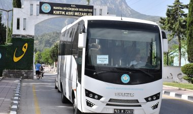Büyükşehir’den Mezarlıklara Ücretsiz Ulaşım Hizmeti