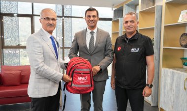 Sivil Toplum Örgütleri ve AFAD’dan Başkan Zeyrek’e Tebrik Ziyareti