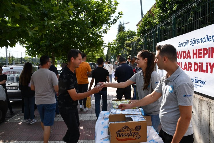 Büyükşehir Belediyesi Öğrencileri Yalnız Bırakmadı