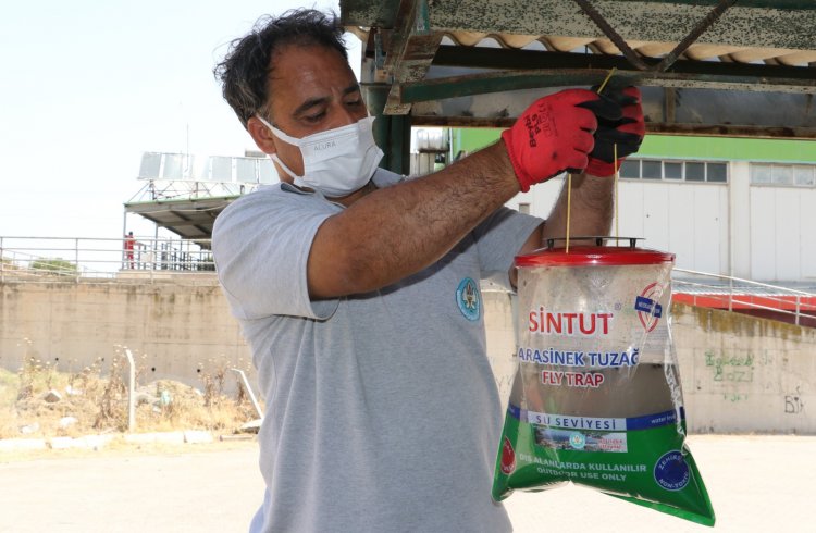 Kurban satış yerleri ve mezbahalarda ilaçlama çalışmaları tamamlandı
