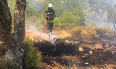 Korkutan yangınlara Büyükşehir’den kısa sürede müdahale