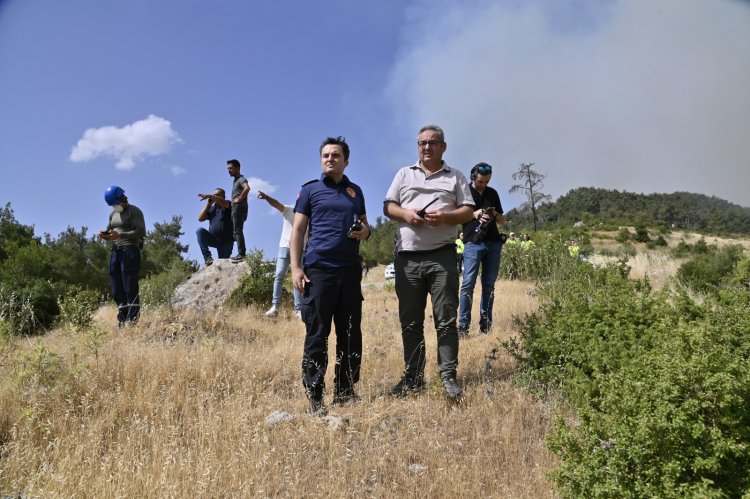 Büyükşehir İtfaiyesi Vatandaşı Alevlerin İçinden Kurtardı