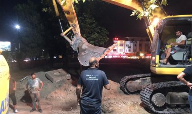 Başkan Zeyrek Talimat Verdi, 32 Yıllık Vanalar Değiştirildi