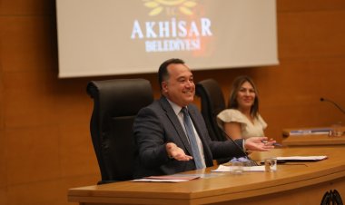 AKHİSAR BELEDİYESİ AĞUSTOS AYI MECLİS TOPLANTISI GERÇEKLEŞTİRİLDİ