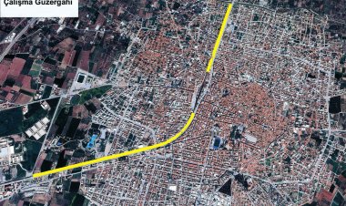 AKHİSAR ESKİ TREN YOLUNDA ÇALIŞMALAR HIZ KAZANDI