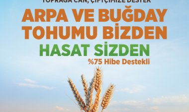 Büyükşehir’den çiftçilere tohum desteği