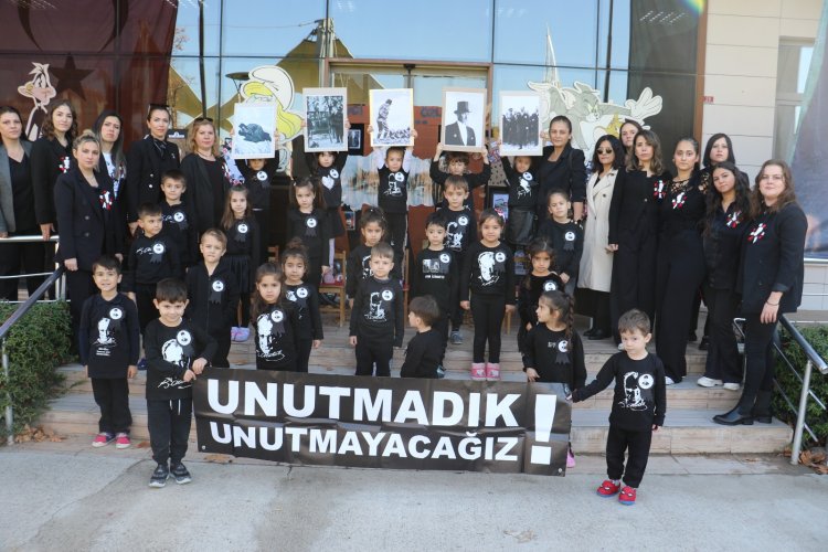 Minikler’den Anlamlı 10 Kasım Atatürk’ü Anma Töreni