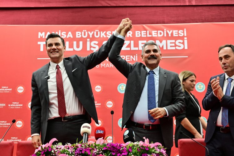 Manisa Büyükşehir’de en düşük maaş 42 bin lira oldu, birçok hak ilk kez verildi