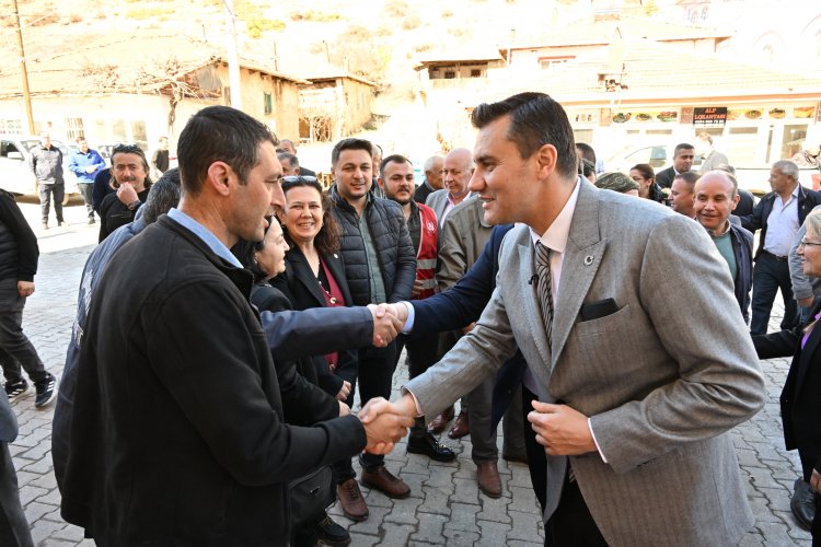 BAŞKAN ZEYREK DAĞDERE’DE HALKLA BULUŞTU