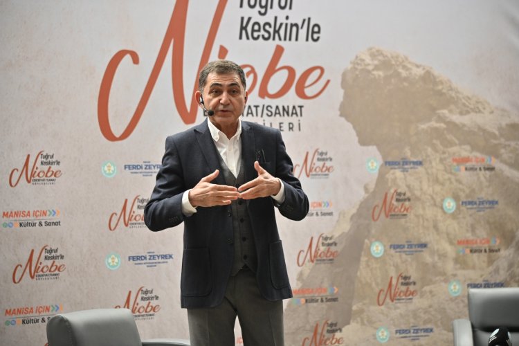 Ahmet Telli, 2. Niobe Edebiyat ve Sanat Söyleşileri’nde Manisalılarla Buluştu