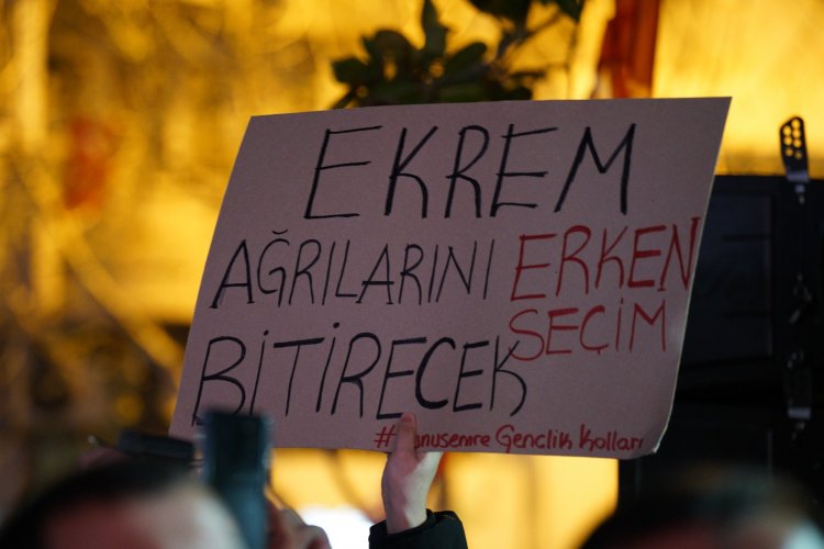 Manisa, demokrasi ve adalet için mitingde buluştu