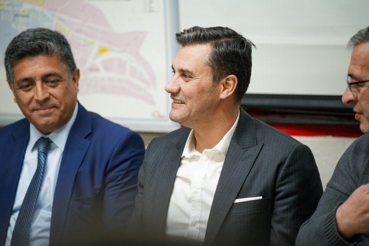 Başkan Zeyrek, İtfaiye Personeli ile Sahurda Buluştu