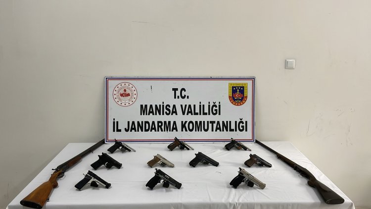 Akhisar İlçe J. K.lığınca yasa dışı silah ticareti Operasyonu