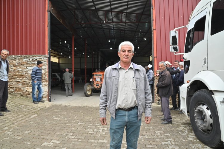 Büyükşehir Yangın Afetlerinin İzlerini Siliyor, Çiftçinin Yüzü Gülüyor
