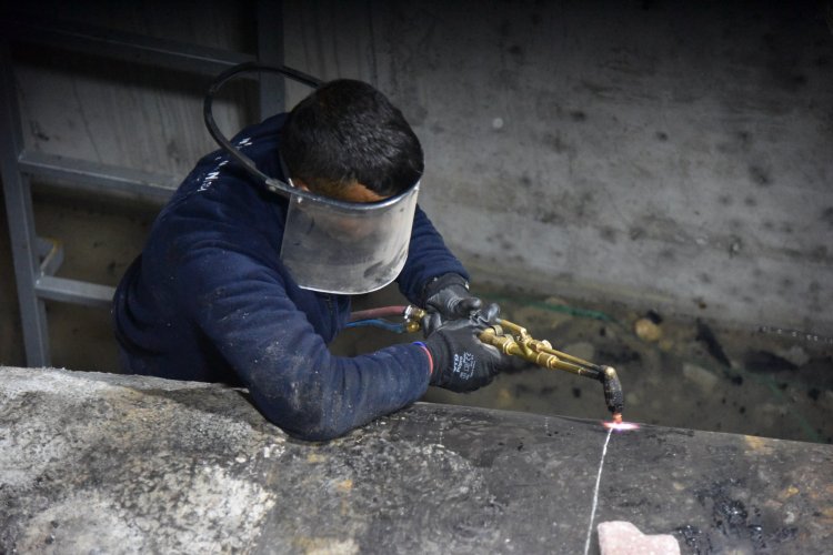 Akpınar İçme Suyu Tesisi’nde kesintisiz su için yoğun çalışma