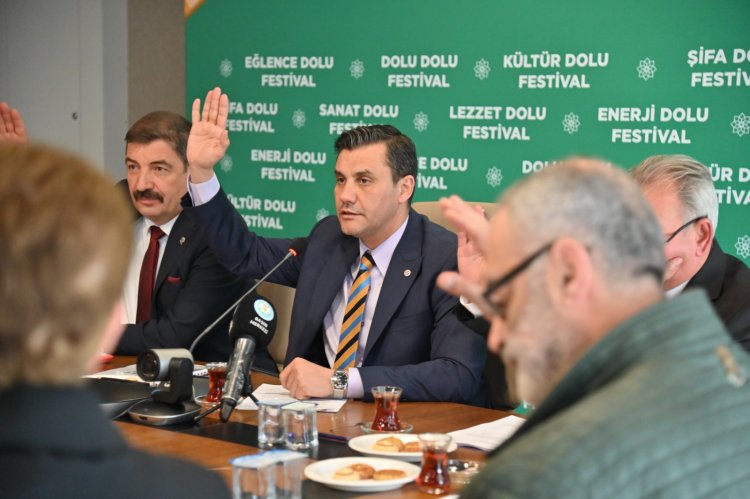 Jeopark Belediyeler Birliği Meclisi toplandı