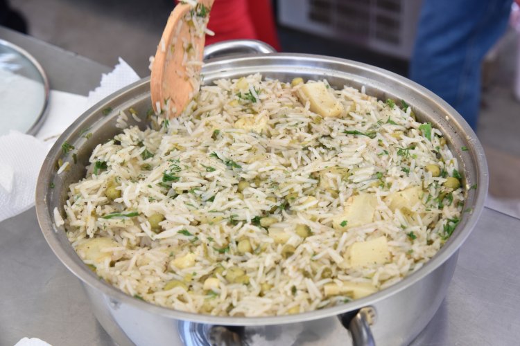 Gastronomi Panayırı’nda Başkan Zeyrek’ten “Enginarlı Mesirli Bahar Pilavı”
