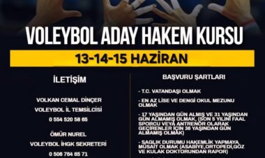 VOLEYBOL ADAY HAKEM KURSU